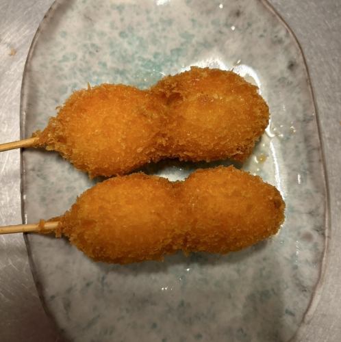 うずら串フライ(2本)
