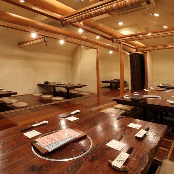 40名様の貸し切り個室もあり。大人数での宴会や少人数での飲み会など色々と利用できます。