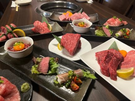 Starts from December 1st!! [Luxury!] All Hida beef! ≪13 dishes in total≫ 7,700 yen (tax included) course