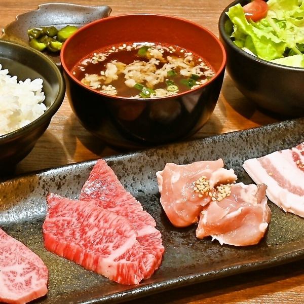 【1380円(税込)から楽しめるランチ各種!】旨味溢れるカルビや飛騨牛をお値打ちに!ご飯・スープ付き