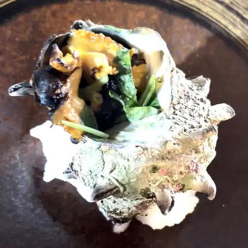 さざえの壺焼き