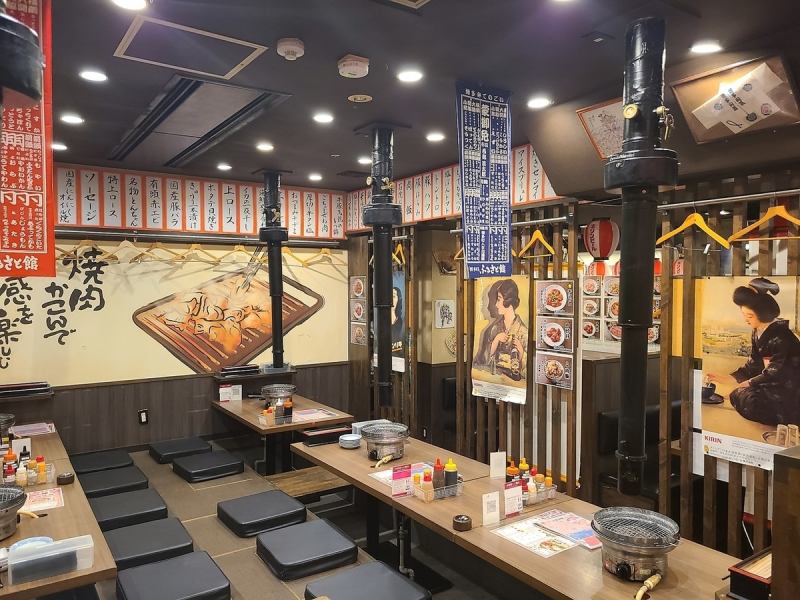 【各席排煙ダクト完備】煙対策もバッチリ！ニオイが付きにくいので女性でも安心して焼肉を楽しんでいただけます♪