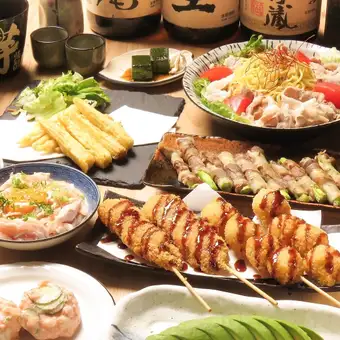 【テラス席もOK!!夏期限定】2時間飲放題付☆♪全7品4950円→4500円