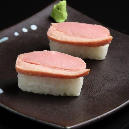 Duck loin sushi [2 pieces]