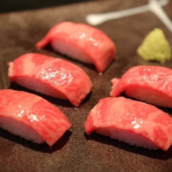 [欢迎/欢送会◎] {仅限周一、周二、周三、周四、周日！} 和牛寿司 x 生鱼片 x 牛排！ 【含无限畅饮】大手吾郎套餐