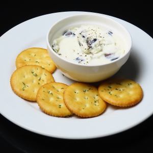 검은콩과 마스카르포네 카나페