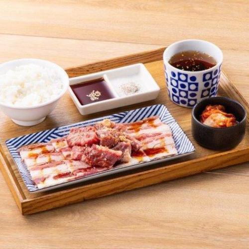 やまと定食(牛バラカルビ&牛カルビ)