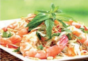 Green papaya salad