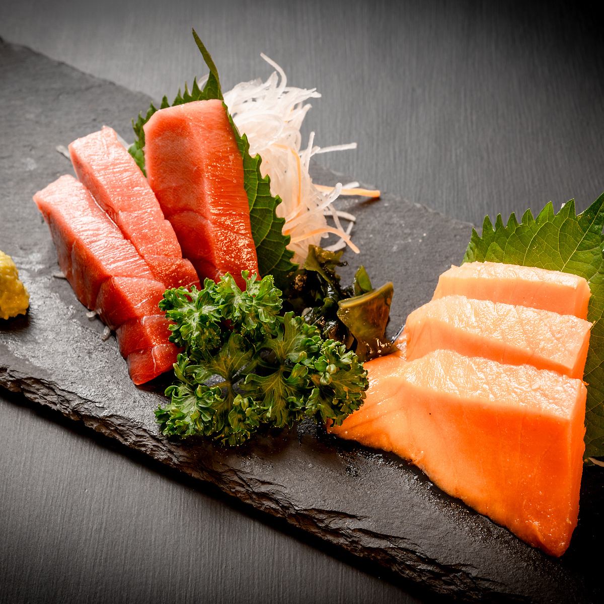 新鮮な海鮮をご用意しております。お楽しみください♪