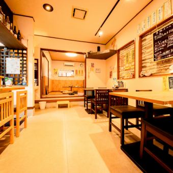 【カウンター：1名×4席】