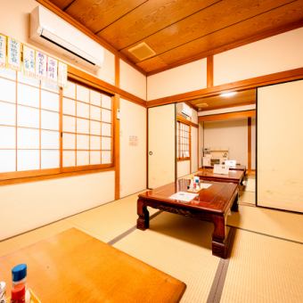 【座敷：4名×5】