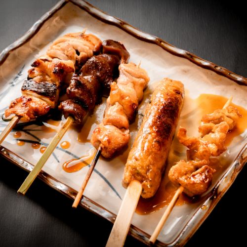 ふっくらジューシーな【焼き鳥】