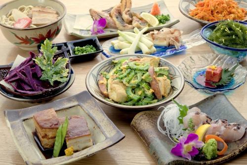 Traditional Okinawan cuisine