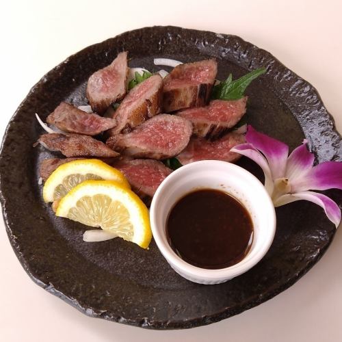 Japanese beef tataki