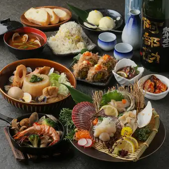 磯の香(いそのか)コース 5000円(税込)
