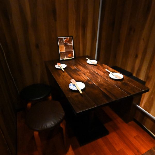 [Private rooms with doors are also available!] The rooms are fully private, making them ideal for both private and official use. Relax and enjoy a heartwarming moment without worrying about those around you.