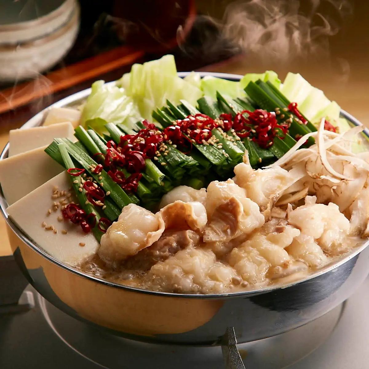 選べるコースメイン♪もつ鍋や鶏鍋！飲み放題付3,850円~ご用意♪
