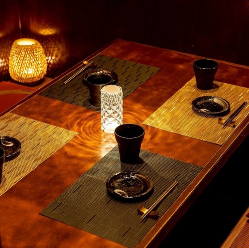 宴会に最適な様々なお席