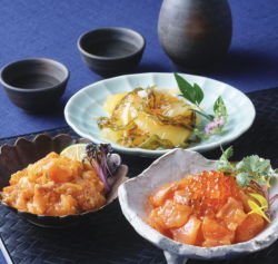 珍味三種盛り合わせ