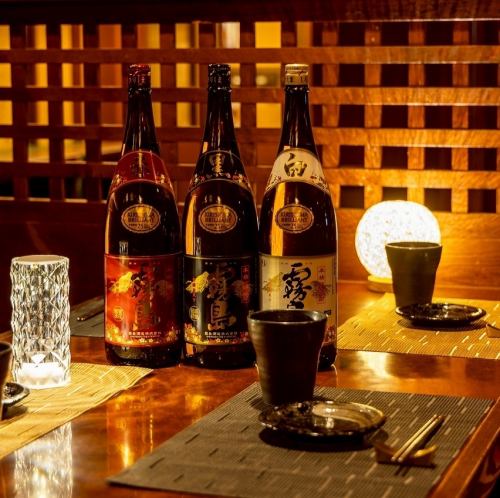 地酒はもちろん全国の日本酒を多く取り揃えております！