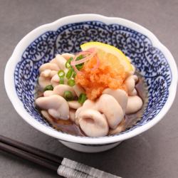 濃厚！白子ポン酢