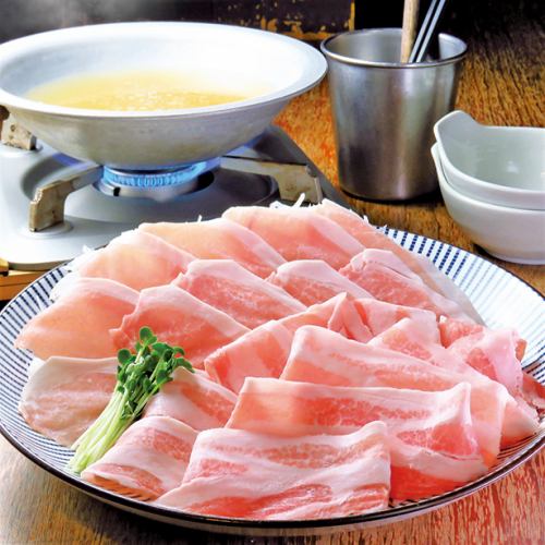 Yonezawa Pork Shabu-shabu (1 serving)