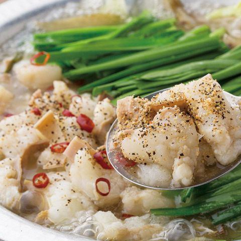 冬の大人気もつ鍋！