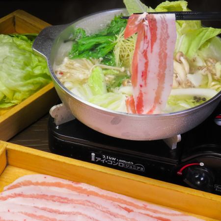 宴会【忘年会・歓送迎会】2時間飲放題付全8品『本マグロ刺しと特選鍋コース』5500円