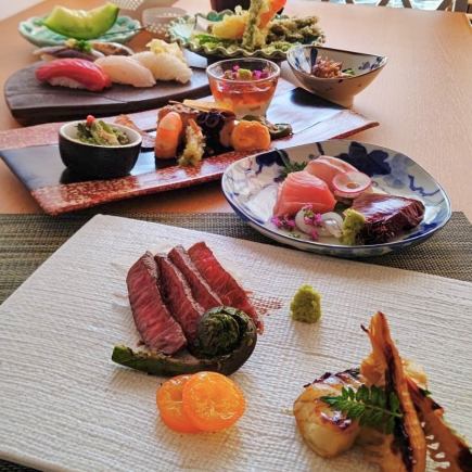 [Seasonal Nigiri Sushi Course] Rin: 8 dishes total, 8,200 yen (tax included)