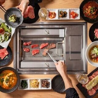 各種焼肉コースを4,500円（税込）からご用意してます♪120分飲み放題も付けれます。