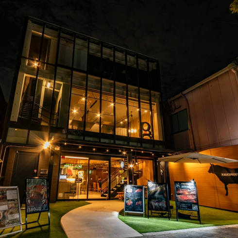 地域ではここしかない当店自慢のテラスを開放してます！