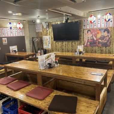 【団体宴会など貸切利用にも対応◎】最大80名様での宴会利用もOK！！歓迎会や送別会、親しいご友人や同僚との飲み会など各種ご宴会にぴったりです！団体宴会でのご予約はお早めに♪