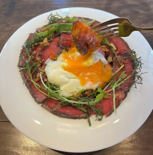 トリュフ香る自家製ローストビーフ丼