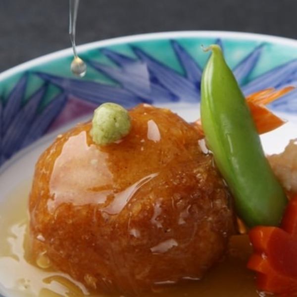 This is the beloved dish of the "Ichirin Group"!! Taro Manju with seasonal sweet bean paste