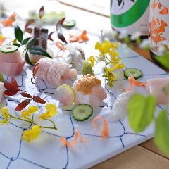 3月　個室で宴会・接待！プレミア酒も飲み放題込【四季小町コース】6600円(税込)