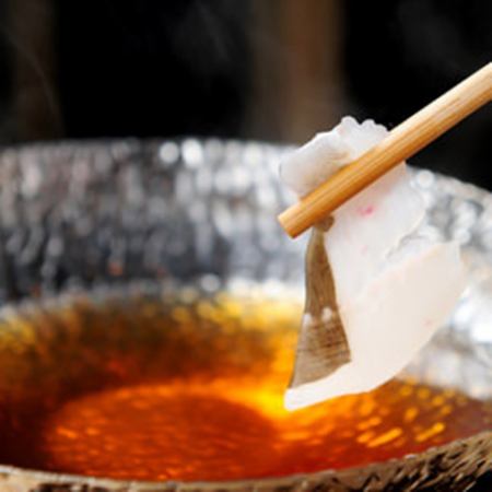 ゆっくりお食事♪旬を満喫！旬のお造り、地穴子しゃぶしゃぶ・合鴨など　料理のみ6000円