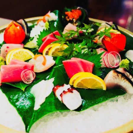 Directly sent by fisherman Kitao Evening 〆 Fresh fish! Assorted sashimi