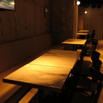 [Popular table seats ◎] If you're looking for after-parties, girls-only gatherings, birthdays, wedding after-parties, or parties at Shibuya Station, go to Gino♪ We're trying to create a stylish and calm space! 660 yen for 30 minutes inside ◇Shibuya All-you-can-drink, chartered karaoke, darts, amusement, after-party, late-night◇