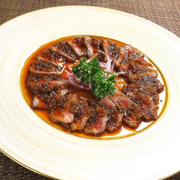 [Recommended for a date, girls' night out, mom's night out, or after work] Tataki Wagyu ~Special sauce~