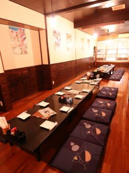 The 1st floor has an L-shaped tatami room that can accommodate up to 24 people!The 2nd floor has a private banquet room that can accommodate up to 28 people★
