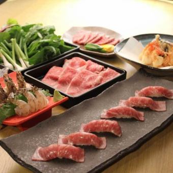 「宮古牛A5しゃぶしゃぶと当日水揚げ 極上海鮮を愉しむ至高の饗宴 ― 不動の定番・至高の饗宴」