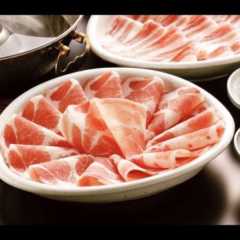 「至高のアグー豚しゃぶしゃぶと 本日水揚げ鮮魚を愉しむ贅沢饗宴コース」