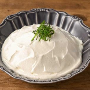 Pure white mentaiko cream pasta