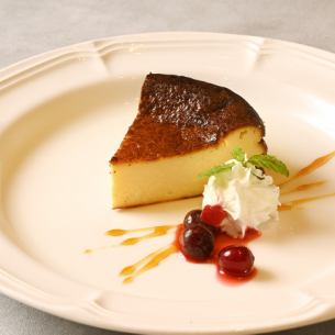 バスクチーズケーキ