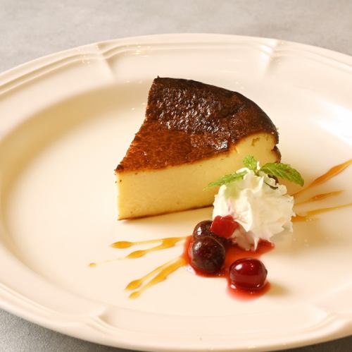 バスクチーズケーキ