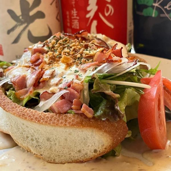Sake Bar 7373's creative cuisine with an eye for appearance! ``7373 Salad''