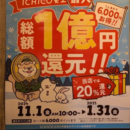 iCHICOキャンペ