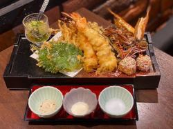 Assorted tempura