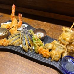 Assorted tempura