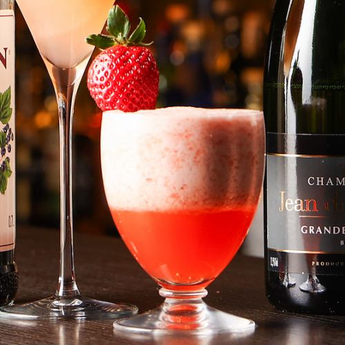 季節を感じる特製カクテル